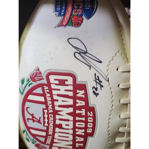 2009 Alabama National Championship Signed Football #B7 - Picture 2 of 6